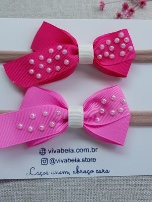 Faixinha Slim Baby Coleção Liz – Kit Pink/Rosa