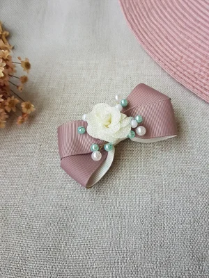 Laço Infantil Artesanal Rosa – Sophia